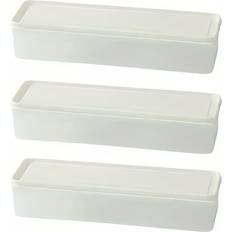 Kökstillbehör Temu 3-Pack Polypropylene Reusable Food Storage Containers Matlåda