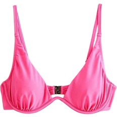 New Look Underwired Bikini Top - Bright Pink