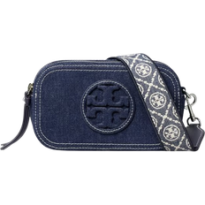 Tory Burch Mini Miller Denim Crossbody Bag - Royal Navy
