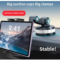 Mobile Device Holders Temu Adjustable Long Arm Truck Mount With Big Clamps