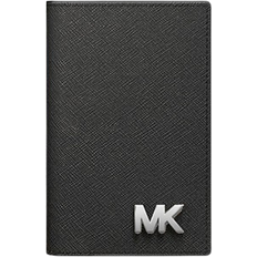 Michael Kors Cooper Saffiano Leather Bi Fold Wallet - Black