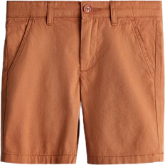 H&M Cotton Chino Shorts - Rust Brown (1270438007)