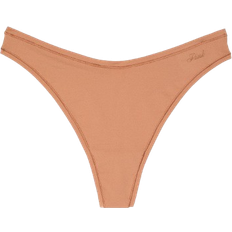 PINK Base Stretch Thong Panty - Toffee