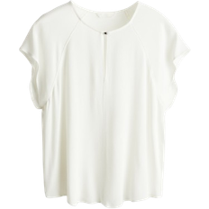 H&M Crepe Blouse - White