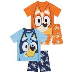 Bluey Bingo Short Pyjamas - Blue