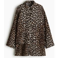 Beige Pyjamas H&M Pyjama Shirt And Shorts - Beige