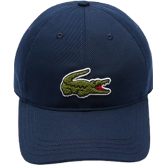 Lacoste Unisex Clothing Lacoste Crocodile Badge Cotton Twill Cap - Navy Blue