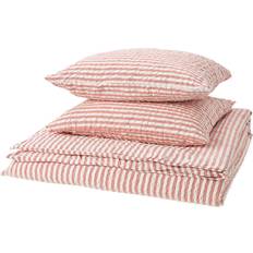 IKEA Smanunneort Dynebetræk Brun, Rød (240x220cm)