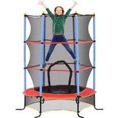 Homcom Kids Trampoline with Safety Net