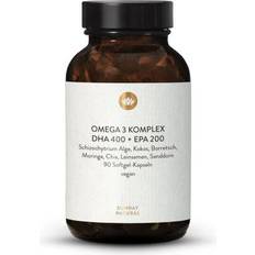 Sunday Natural Omega 3 Complete EPA + DHA High-Dose Vegan 90 Stk.