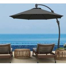 Parasols on sale OutSunny Garden Cantilever Parasol with Crank 3 m