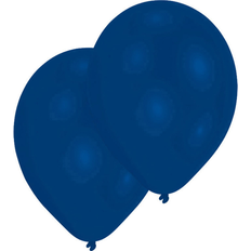 Amscan Latex Balloons Dark Blue 10-pack