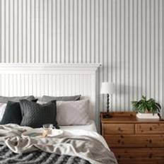 Dunelm Narrow Wooden Slat Panel Wallpaper