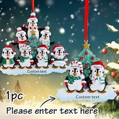 Christmas Tree Ornaments Shein Personalized Ornaments With Name 1pc Christmas Tree Ornament