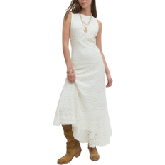 Gina Tricot Lace Midi Dress - White