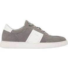 Kurt Geiger Men Shoes Kurt Geiger Spark Leather Trainers - Grey