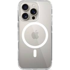 Epico iPhone 16 Pro Max ImpactBuffer Mag+ Cover MagSafe Kompatibel Gennemsigtig