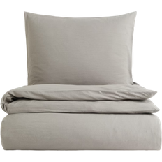 H&M Enkelt Påslakan Grå, Beige (200x140cm)