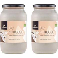 Foodin Ekologisk Kokosolja 2000 ml 2 x 1000 ml