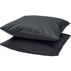 Sort Hovedpudebetræk IKEA Dvala Pudebetræk Sort 60x70 cm Hovedpudebetræk Sort