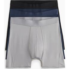 H&M Kalsonger H&M Träningstrunks Med DryMove 3-Pack - Grå/Blå/Svart