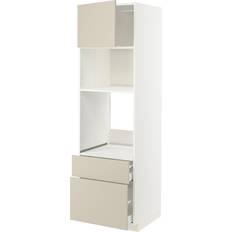 Kitchen Tall Cabinets IKEA Metod Maximera Højskab Til Ovn Mikro M Låg 2 Skuf