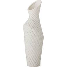 Creative Collection Fikla Hvid Vase 29cm