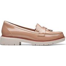 Clarks Beige Low Shoes Clarks Westlynn Bella Tassel Loafer - Warm Beige