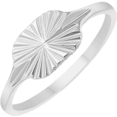 Sun Kiss Oval Ring - Silver