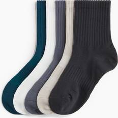Turquoise Underwear H&M 5-Pack Sports Socks with DryMove - Turquoise