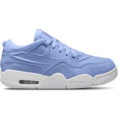 Blue - Nike Air Jordan 4 Shoes Nike Air Jordan 4 RM W - Aluminum/White