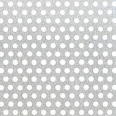 Plåtar Alberts 464240 Perforerad Plåt Rund Perforering 250 x 500 x 0,8 mm