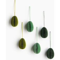 Green Easter Decorations H&M Decorations 6-pack Green Easter Decoration