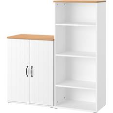 IKEA Skab IKEA Skruvby Opbevaringskombination Hvid 130 x 140 cm Opbevaringsskab