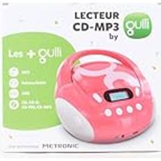 Metronic Gulli Radio Bärbar CD-MP3 Spelare för Barn USB-Port