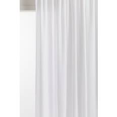 H&M Long And Wide Muslin Curtain Length 250x300 White