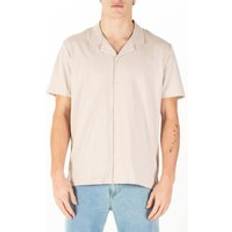 Perranporth Short Sleeve Shirt - Beige