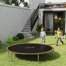 Trampoline Accessories Sportnow Trampoline Mat with 54 V-Hooks for 10ft Orange