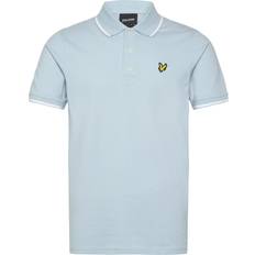 Lyle & Scott Blåa Pikétröjor Lyle & Scott Tipped Polo Shirt Blue