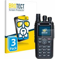 Screen Protectors Brotect 3x Glass Screen Protector for Anytone AT-D878UV II Plus Protective Glass