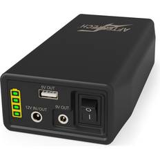 Aftertech Mini UPS Powerbank Paket Lithiumbatterie LiFePO4 12V 6500mAh 80Wh 9V USB H1B3