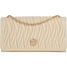 Dune Bags Dune Strong Leather Textured Crossbody Bag - Ecru