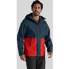 Craghoppers Regnkläder Craghoppers Men's Pandion Waterproof Jacket - Blue Stone/Pimento Red