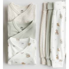 H&M Bodysuit And Trousers Set - White