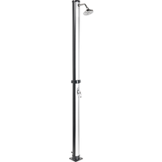 Outdoor Showers Beliani Modern Outdoor Garden Mixer Set 220 cm H x 16 cm W x 16 cm D