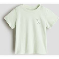 Babies Children's Clothing H&M Baby Cotton Jersey T-shirt - Green