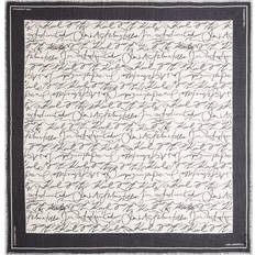 Karl Lagerfeld Halstørklæde & Sjal Karl Lagerfeld K/Essential Scribble Scarf - Cannoli Cream