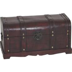 Gold Chests Rosalind Wheeler Wiltshire Trunk 30cm H x 57cm W x 29cm D Chest