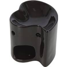 Black Oil Lamps Something Different Heart Burner Black One Size Oil Lamp