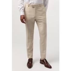Antique Rogue Blake Ecru Slim Trouser - Beige